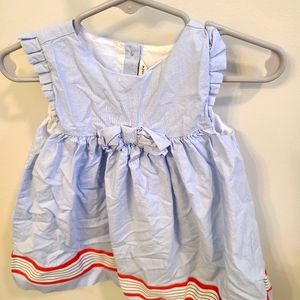 Janie and Jack sailor dress Size 12-18 months